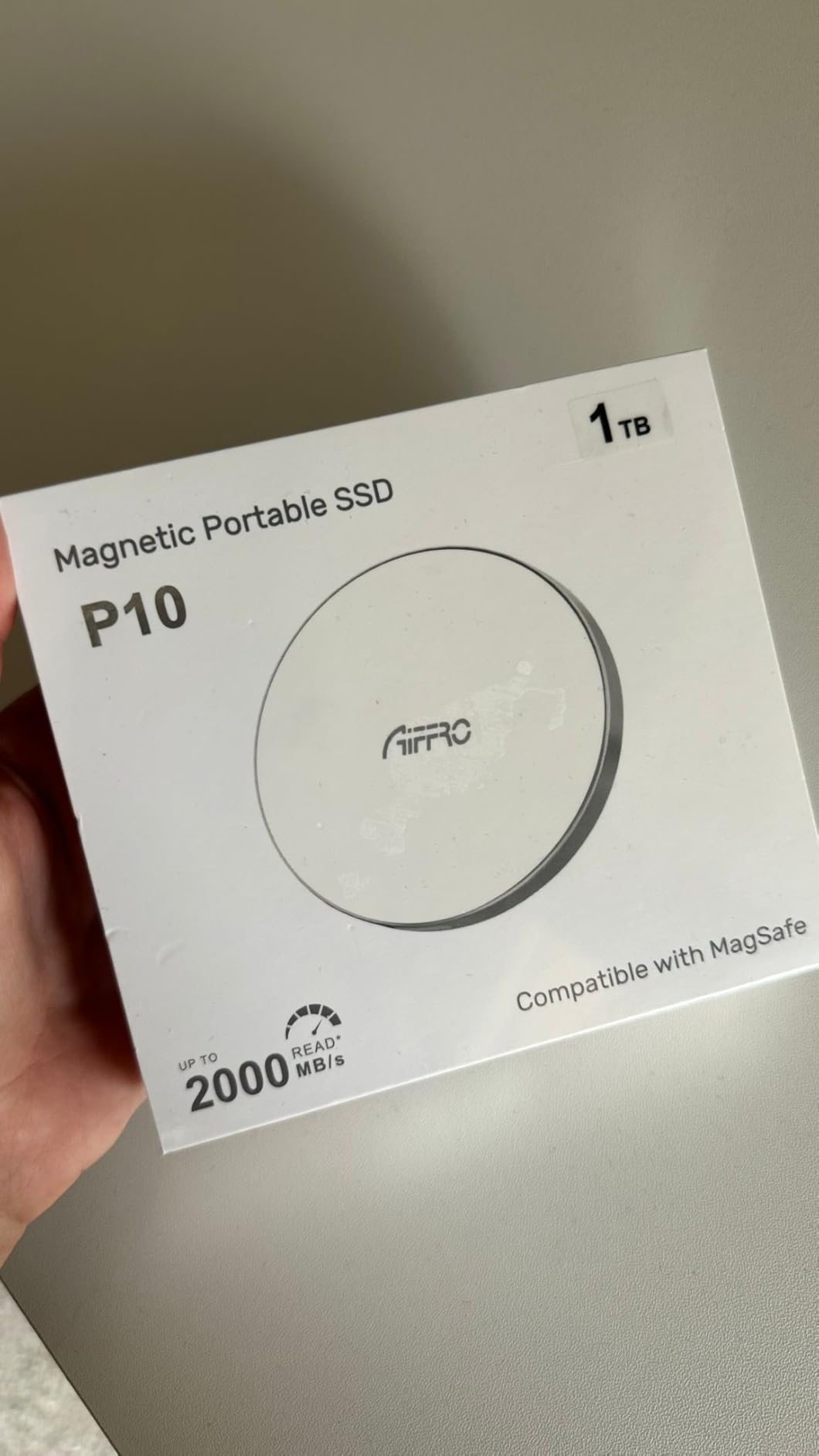 外付けハードディスク・ドライブ Aiffro P10 SSD 1tb Amazon | Aiffro P10 磁気PSSD 1TB iPhone MagSafeポータブルSSD